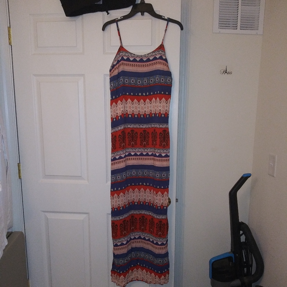 Sheer vintage maxi dress